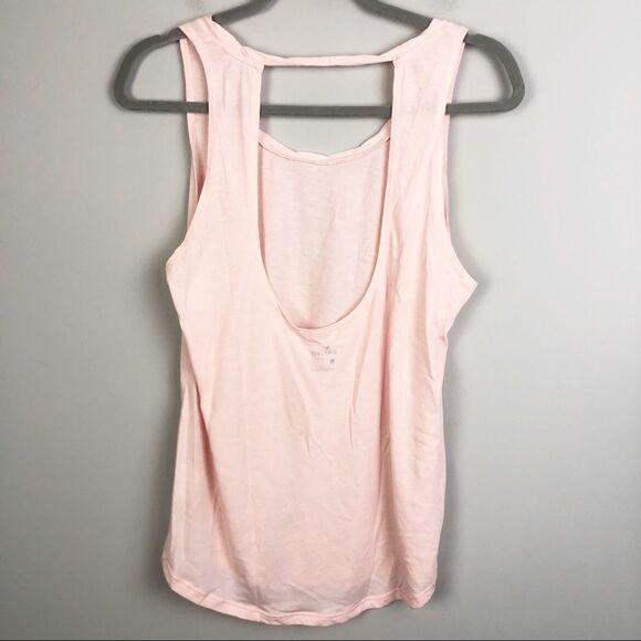 NIKE | Dri Fit Cutout Back Light Peach Tank Top Women’s Large - Picture 4 of 8